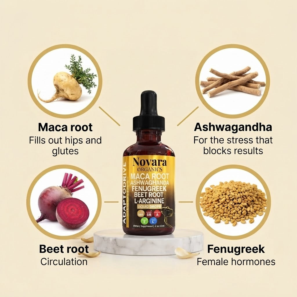 Liquid Maca Root – Hips & Glute Curve Support