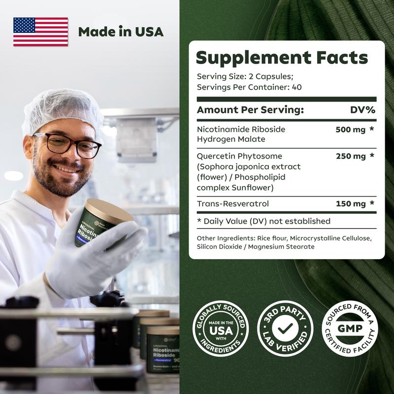 NAD+ Nicotinamide Riboside Capsules