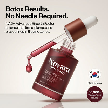 Novara's Korean NAD+ Anti-Aging Serum