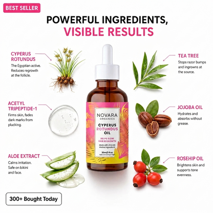 Novara's Anti-Hair Growth Oil