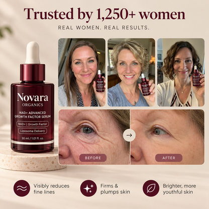 Novara's Korean NAD+ Anti-Aging Serum